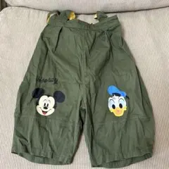 Disney ディズニー　100周年記念　サロペットパンツ110
