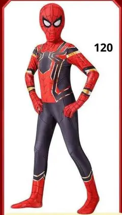 子供コスチューム　120センチ　スパイダーマン