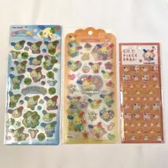 ウサハナ ドロップジェリーシール キャンディグリッターステッカー カットピース
