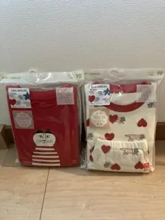 ユニクロ 長袖 パジャマ 90 リサラーソン2袋