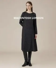 マッキントッシュロンドン・アスタープリントジャージーワンピース