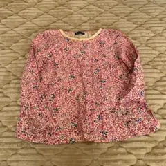 Moujonjon 花柄 長袖カットソー 130