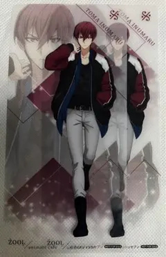 アイドリッシュセブン アニカフェ 狗丸トウマ クリアしおり 2枚セット