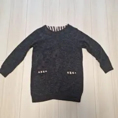 レディース　長袖チュニック　フリーサイズ