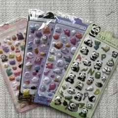 BONBON DROP 3Dシールセット 4枚