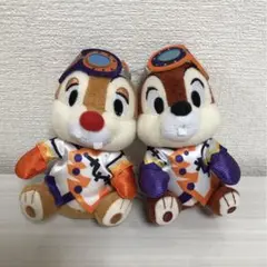 ディズニー　ぬいぐるみバッチセット売り ディズニー 35周年 チップ＆デール ぬいぐるみバッジ セット - メルカリ