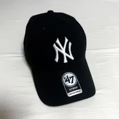 47 Brand ヤンキース キャップ ブラック ’47 MVP アジャスタブル