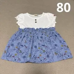 ベビー 女の子 ワンピース 80 MIKIHOUSE HOTBISCUITS