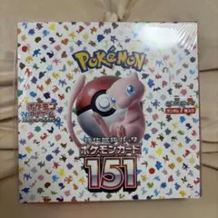 【新品未開封】ポケモンカード151 1BOX シュリンク付のサムネイル