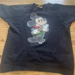 更に値下げ Mickey in Hawaii ミッキー半袖 スウェットTシャツ
