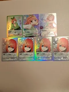五等分の花嫁 カードゲーム お祭り騒ぎの日常 中野四葉 ER 純真な言葉