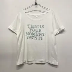rienda リエンダ OWN IT ロゴ刺繍 Tシャツのサムネイル