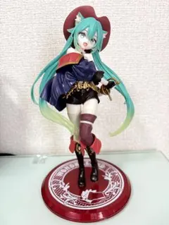 Wonderland フィギュア 初音ミク　長靴を履いた猫　プライズ
