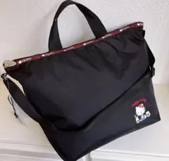 【新品】LeSportsacレスポートサック ハローキティ　ショルダーバッグのサムネイル