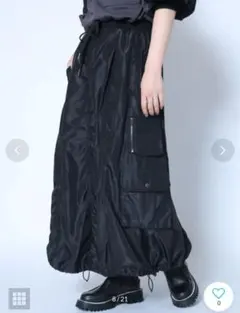 【新品】スコットクラブ ヤマダヤ シャーリングデザインフレアスカート