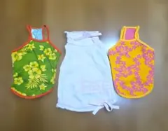 犬服タンクトップ 3枚セット