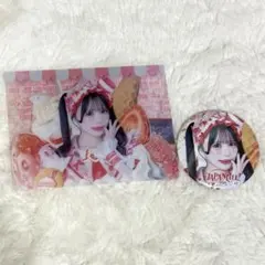 iLiFE! JAPANLiFE! 쿠지 りり クリアカード 缶バッジ
