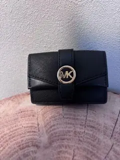 MICHAEL KORS 三つ折り財布　ブラック