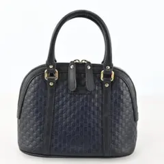 GUCCI | グッチ ハンドバッグ 449654 マイクログッチシマ ネイビー