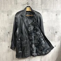 00T630☆ GEORGES RECH 羊革 レザーロングコート アウター - メルカリ