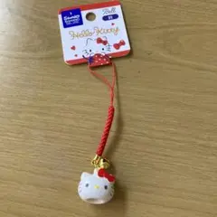 ハローキティ ストラップ 鈴付き 約6cm