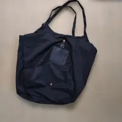 ブラック トートバッグ　ムム