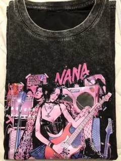 新品 Lサイズ ナナ 漫画 Tシャツ ウォッシュ加工 半袖