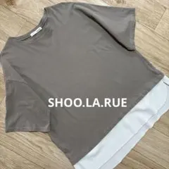 SHOO-LA-RUE 半袖Tシャツ グレー　Mサイズのサムネイル