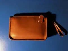 タイムセール。COACH コーチ レザー クラッチバッグ セカンドバッグ