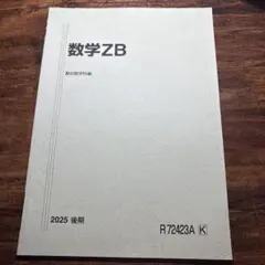 2025年最新】駿台 数学zbの人気アイテム - メルカリ