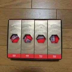 キャロウェイ　EＲC CROSS　TRACK　レッド 新品　ゴルフボールのサムネイル