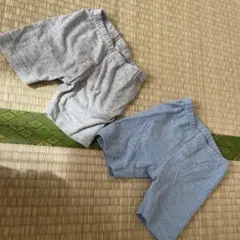 ユニクロベビー服 ショートパンツ 80サイズ 2枚セット
