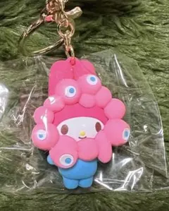 【マイメロ】サンリオ ミャクミャク カラーキーホルダー マイメロディ　パステル