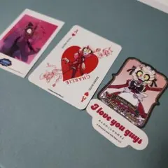 ハズビンホテル HazbinHotelステッカー 特典 チャーリー ヴァギー