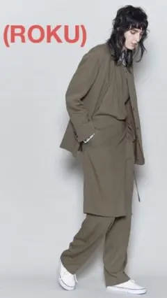 6 ( ROKU ) NO COLLAR JACKET Beauty&Youth