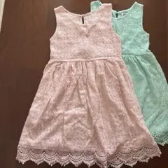 レースワンピース　ピンクのみのサムネイル