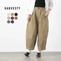 ハーベスティ HARVESTY コットン チノクロス サーカスパンツ