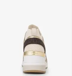 MICHAEL KORS スニーカー ベージュ ゴールド　新品　未使用　試し履き