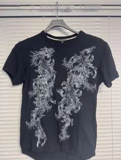 ANN DEMEULEMEESTER ボタニカルTシャツ XXS黒のサムネイル