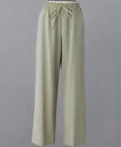 ドロスト ワイドパンツ