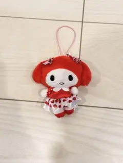マイメロディ ぬいぐるみ 赤