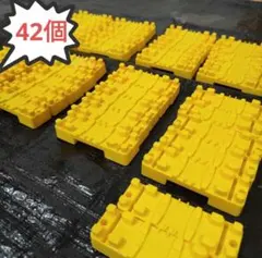 42個　現行品　ミニ橋脚　良品　洗浄済　プラレール　無限ループ　レールキット