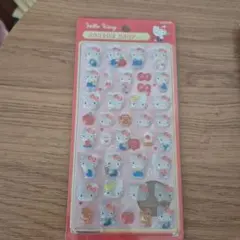 【正規品】ボンボンドロップシール サンリオ ハローキティA 赤 第1弾 シール