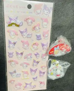 サンリオ　パッケージチャーム　ぷくっとシール