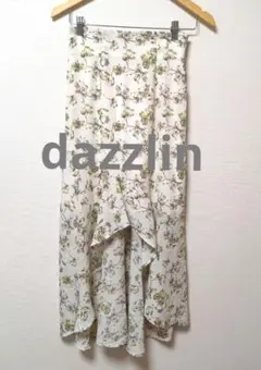 dazzlin ダズリン ロングスカート アシンメトリー 花柄のサムネイル