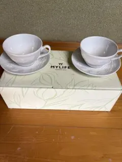 WEDGWOOD MYLIFE ホワイトカップセット