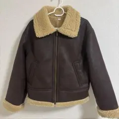 GU ムートンタッチフライトジャケット　XL