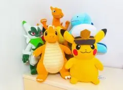 【新品】ポケットモンスターPokémon　めちゃもふぐっとぬいぐるみ 5体セット