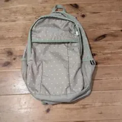 あ*ら様 Coleman ベージュ ドット柄 リュック