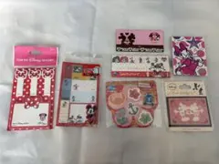 ディズニー ミッキー・ミニー・スティッチ ふせん・メモ用紙セット